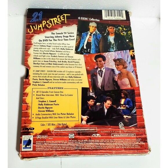 Johnny Depp DVD Lot Sleepy Hollow Blow Edward Scissorhands 21 Jump Street S1+ - Picture 5 of 16